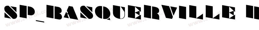 SP_Basquerville Bold字体转换
